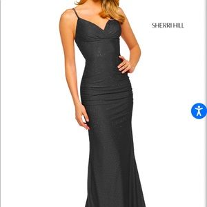 Sherri Hill 53355 Black